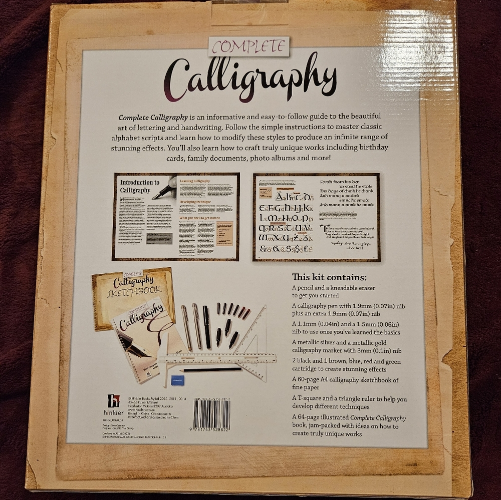 NIB Calligraphy set - Picture 2 of 6